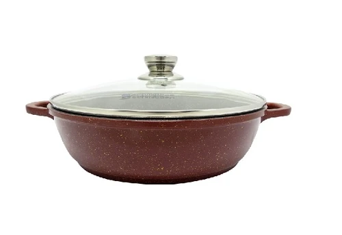 Cratita ceramica cu capac aluminiu turnat Schmitter 32X9CM 6.3L 312.32 TC